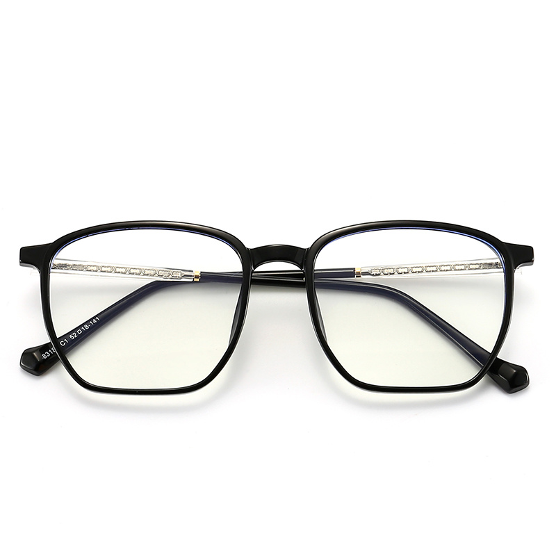 TR90 Optical Glasses for Men Super Light Square Frame Eyeglasses