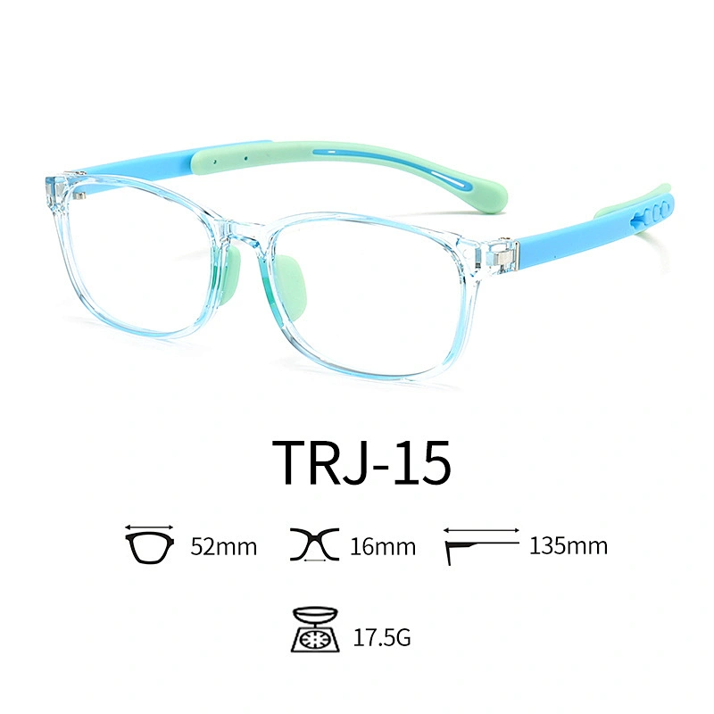 Comfortable Optical Glasses for Kids Non-slip Nose Pad Blue Light Lenses