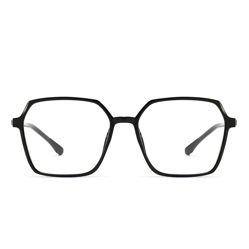 Geometric CP Optical Glasss Oversized Frame Clear Polarized Lenses