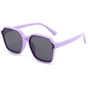 Cool Children's Sunglasses Square Frame Sunglasses with Soft Silicone