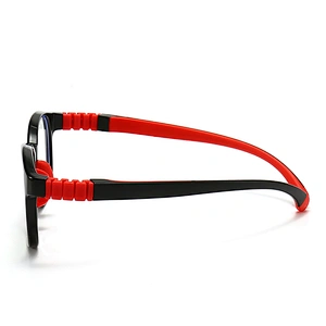 Lightweight Square Kids Optical Glasses for Computer Anti Blue Light Clear Lens