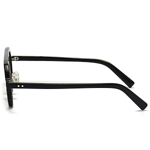 Flat Top Acetate Optical Glasses for Men with Silicon Nose Pad
