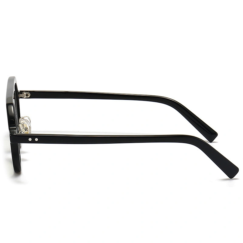Flat Top Acetate Optical Glasses for Men with Silicon Nose Pad