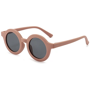 Circle Sunglasses for Kids Soft Comfortable Polarized Lenses