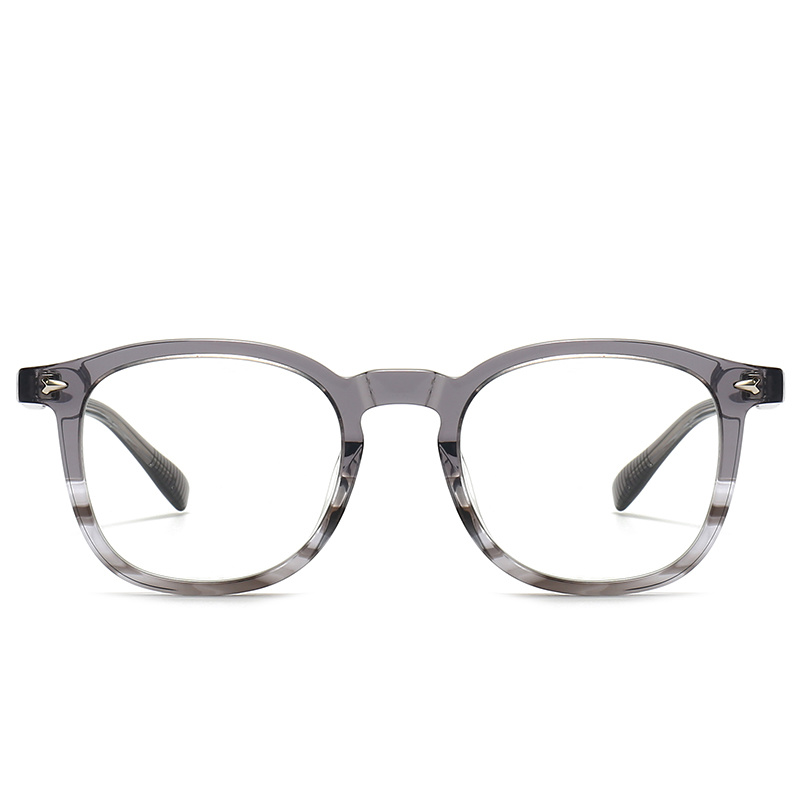 Retro Acetate Optical Glasses Unisex Clear Lenses Eyeglasses