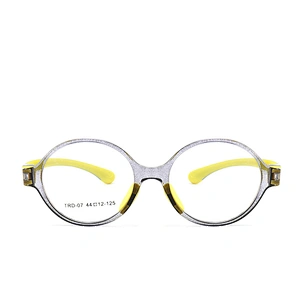 Lightweight Optical Glasses for Kids Bluelight Round Acatate Frame for Computer