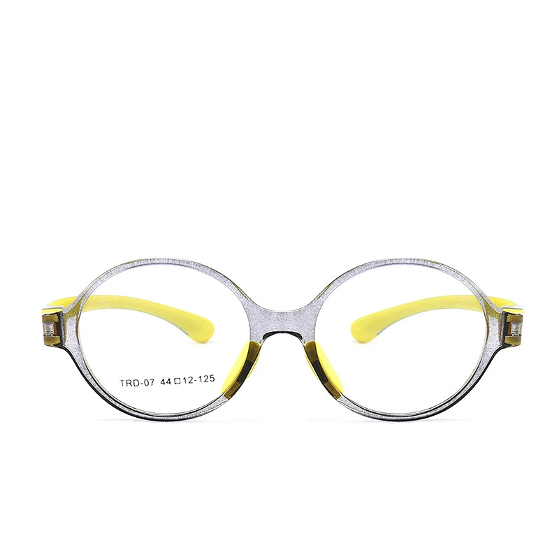 Lightweight Optical Glasses for Kids Bluelight Round Acatate Frame for Computer