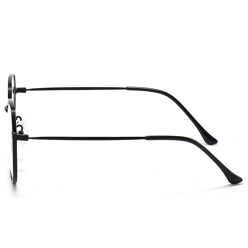 Retro Metal Optical Glasses Loved by Teenagers Classic Style Black