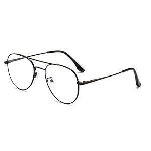 Two Bridge Metal Optical Glasses Vintage Style Round Frame Eyeglasses