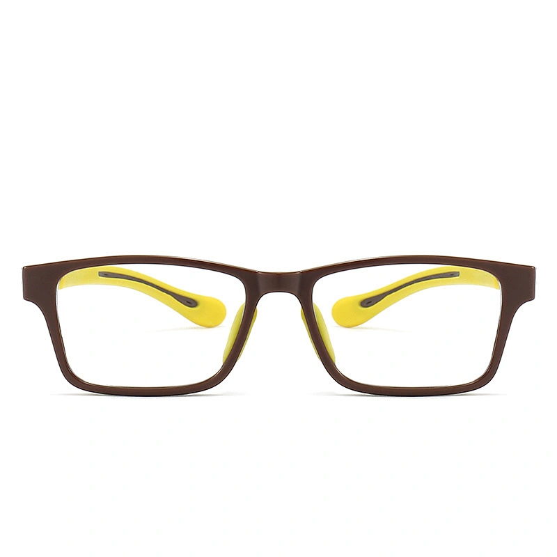 Cute Square Kids Optical Glasses Injection Color Environmentally Friendly Paint