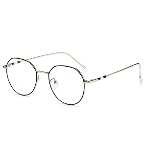 Metal Optical Glasses Stainless Steel Frame Anti Blue Ray Anti Glare
