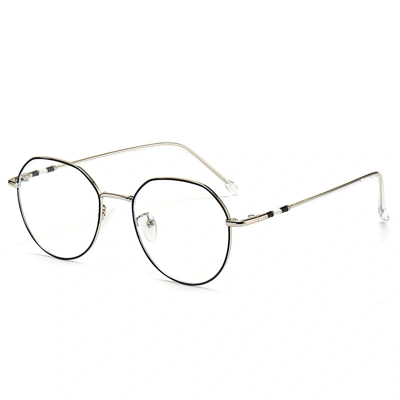 Metal Optical Glasses Stainless Steel Frame Anti Blue Ray Anti Glare