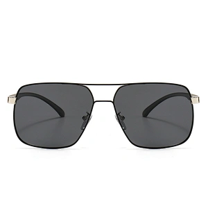 Oversize Sunglasses for Men Ploarized Lenses Double Bridge Design Sunglasses