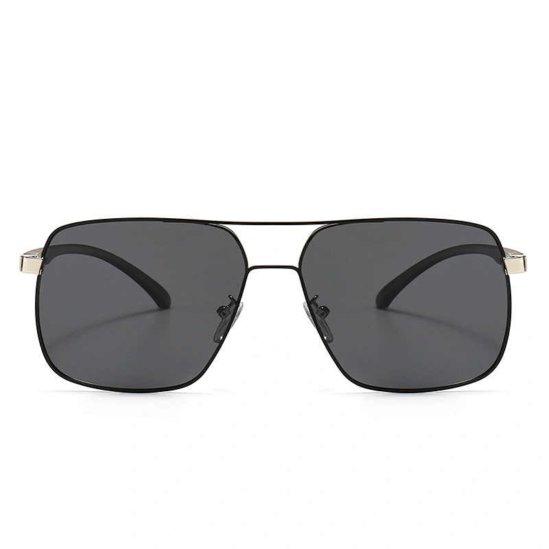 Oversize Sunglasses for Men Ploarized Lenses Double Bridge Design Sunglasses