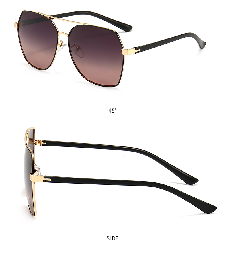 trendy black sunglasses