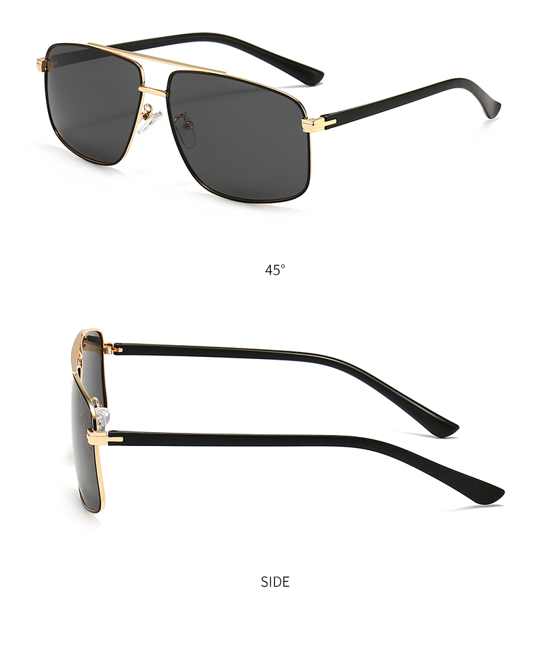 black trendy sunglasses