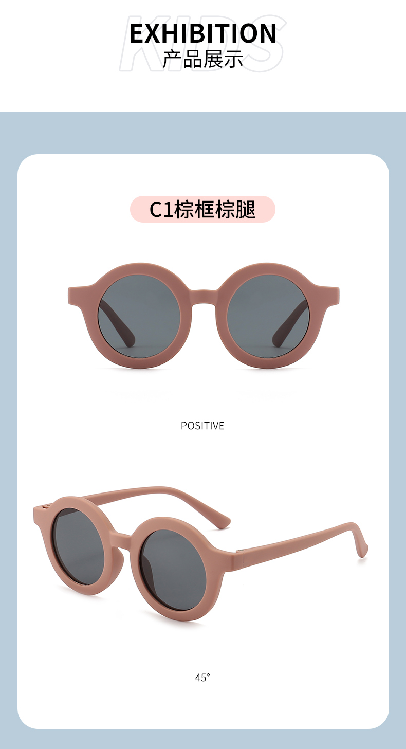 round polarized sunglasses