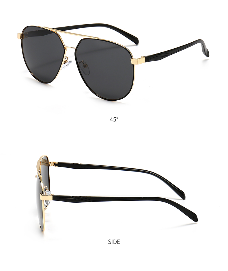 gold frame aviator sunglasses