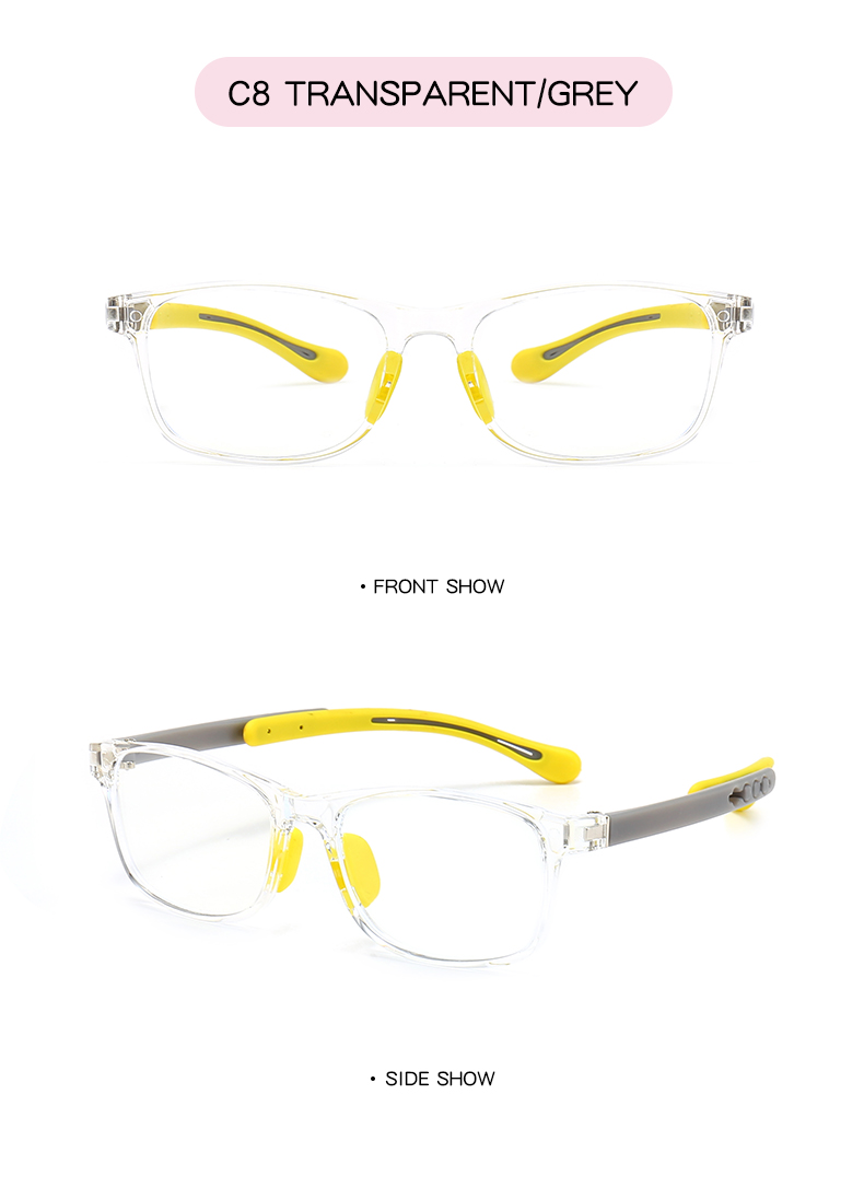 fashion transparent glasses