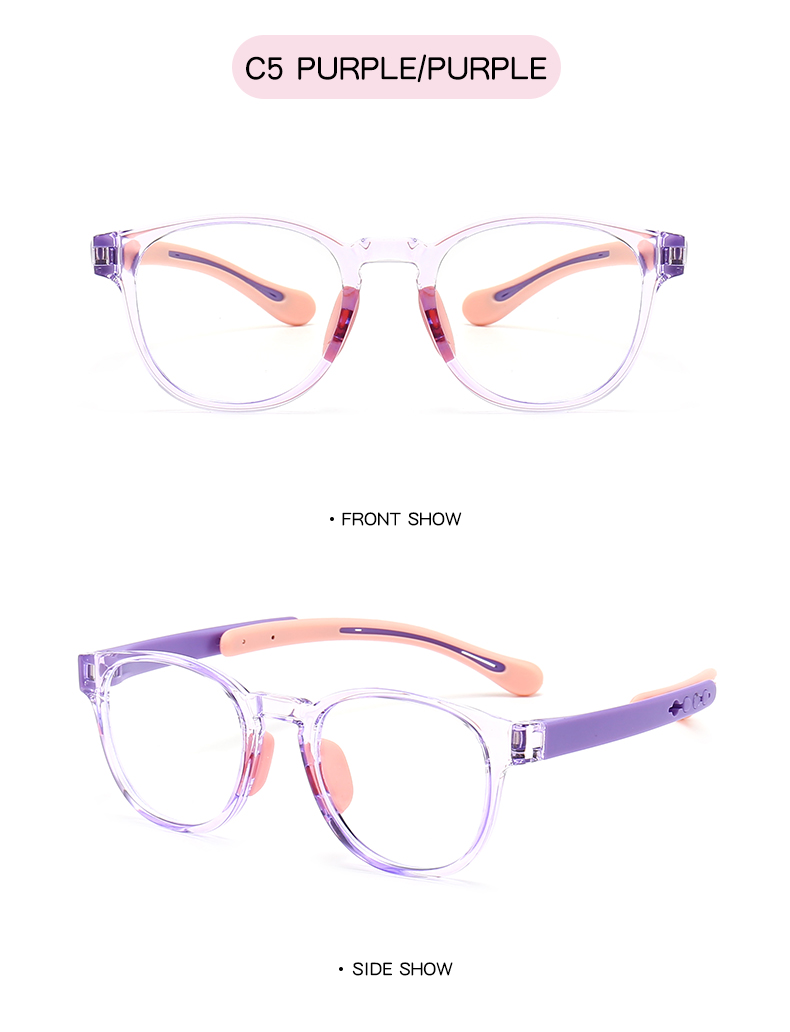 pink circle glasses