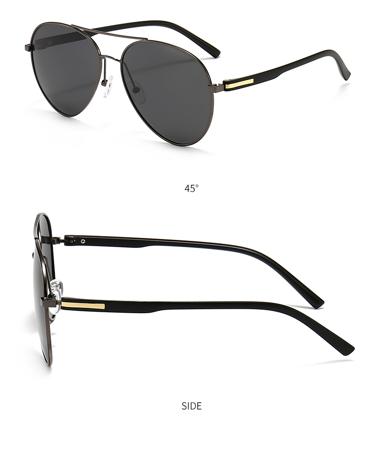 oversized retro aviator sunglasses