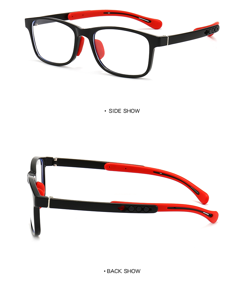 black glasses fashion