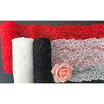 New style lace fabric elastic nylon and spandex  elegant mild pretty textile  lace for garment clothes underwear lingeries