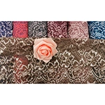 New style lace fabric elastic nylon and spandex  elegant mild pretty textile  lace for garment clothes underwear lingeries