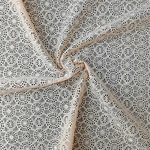 Elastic lace fabric special circle design 150cm good quality thick fabric underwear clothes dress lace