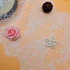 E1582 eyelash lace trim white & Black color ready goods flower Lace Trim  lace fabric 3 metersfor lingeries underwear