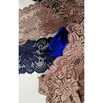 New lace trims elastic nylon and spandex mild elegant  textile  lace for garment  home clothes underwear lingeries