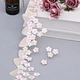 22CM Leaf lace flower embroidery lace mesh lace trim for DIY Doll skirt
