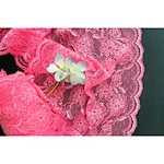 New style lace fabric elastic nylon and spandex  elegant mild pretty textile  lace for garment clothes underwear lingeries