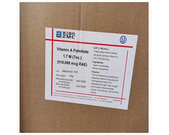  leite de palmitato de vitamina a