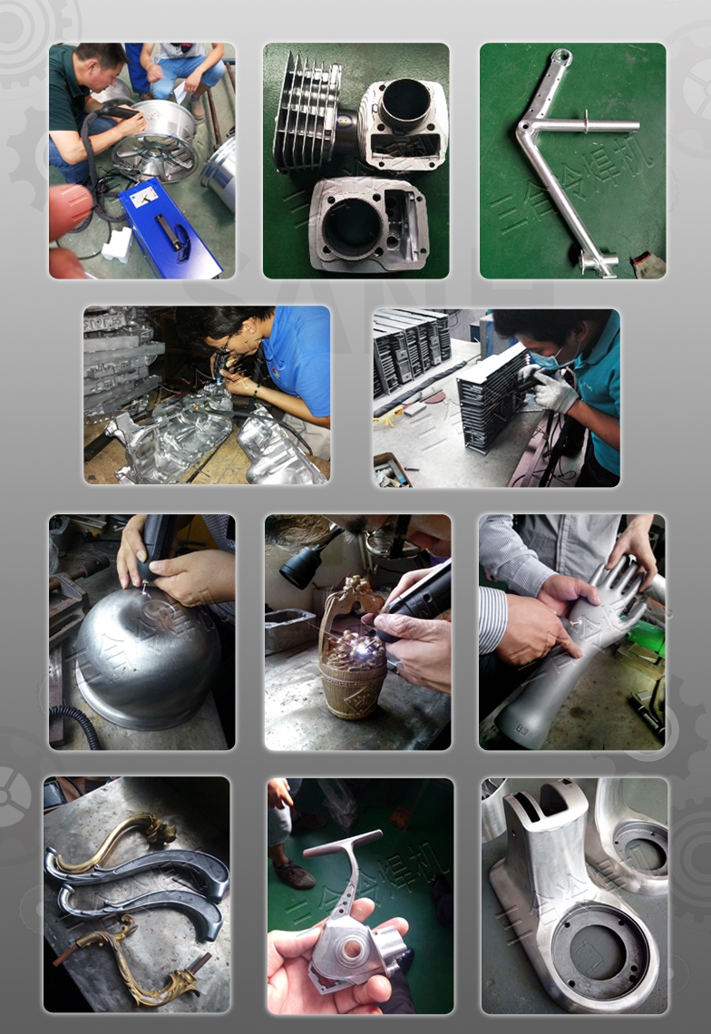 Electric spark surfacing machine