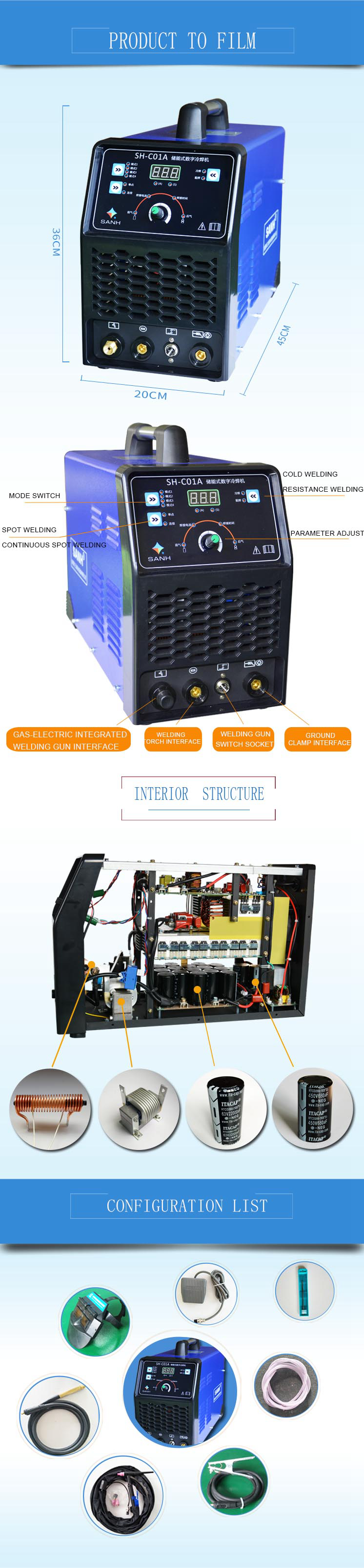 Multi-function welding machine