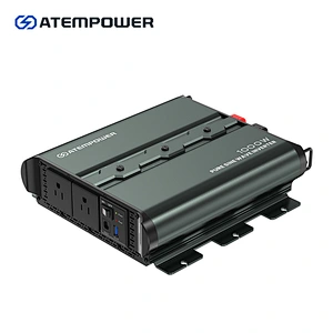 ATEM POWER 12V To 120V/230V 1000W/2000W Pure Sine Wave Power Inverter