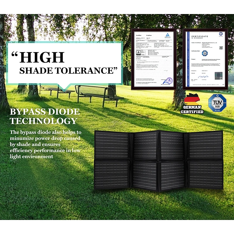 ATEM POWER 12V 200W Folding Solar Panel Blanket