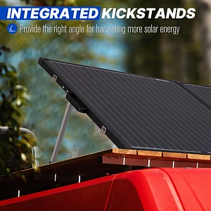 ATEM POWER 12V Mono RV Caravan Camping MPPT Lightweight 160W Folding Solar Panel Kit