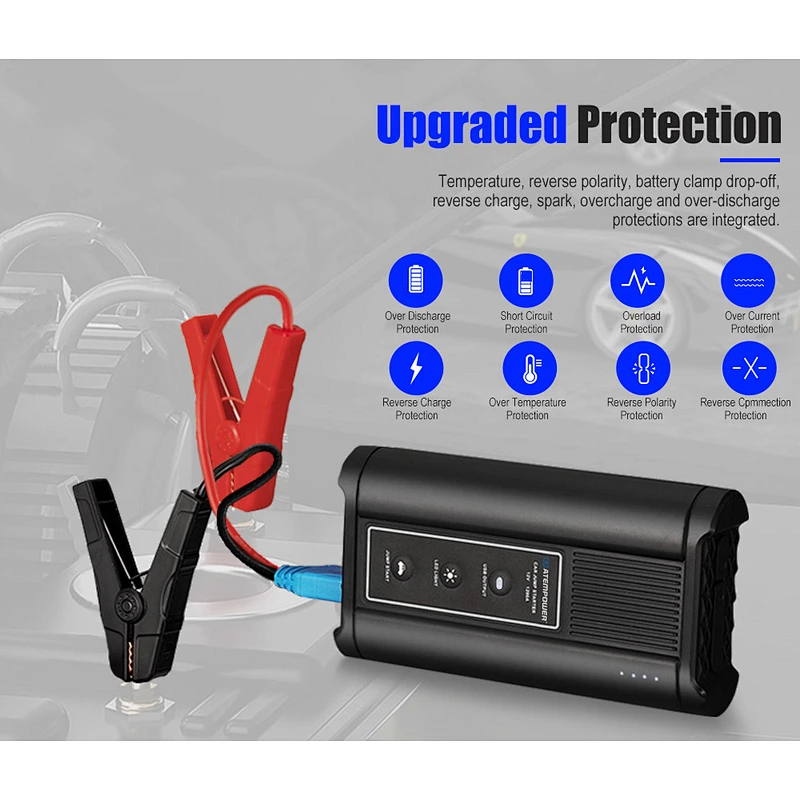 ATEM POWER 12V 16000mAh Portable Multi-functional Car Emergency Jump Starter