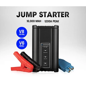 ATEM POWER 12V 16000mAh Portable Multi-functional Car Emergency Jump Starter