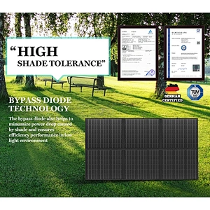 ATEM POWER 12V 300W Folding Solar Panel Blanket