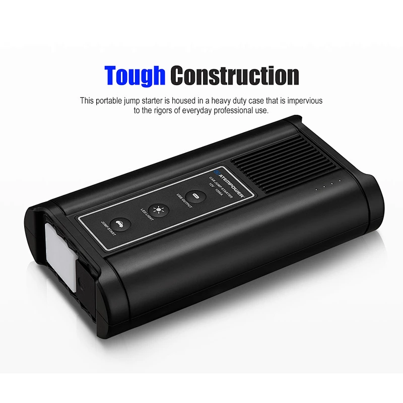 ATEM POWER 12V 16000mAh Portable Multi-functional Car Emergency Jump Starter