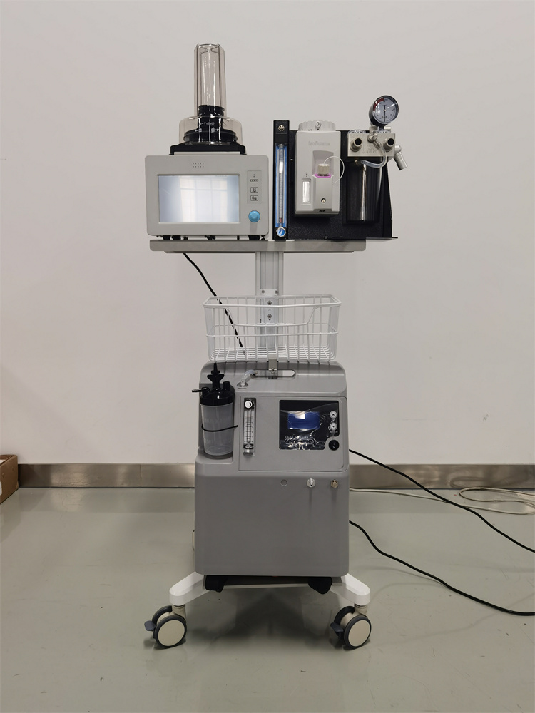 Máquina de anestesia veterinaria