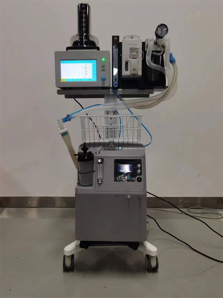 Máquina de anestesia veterinaria