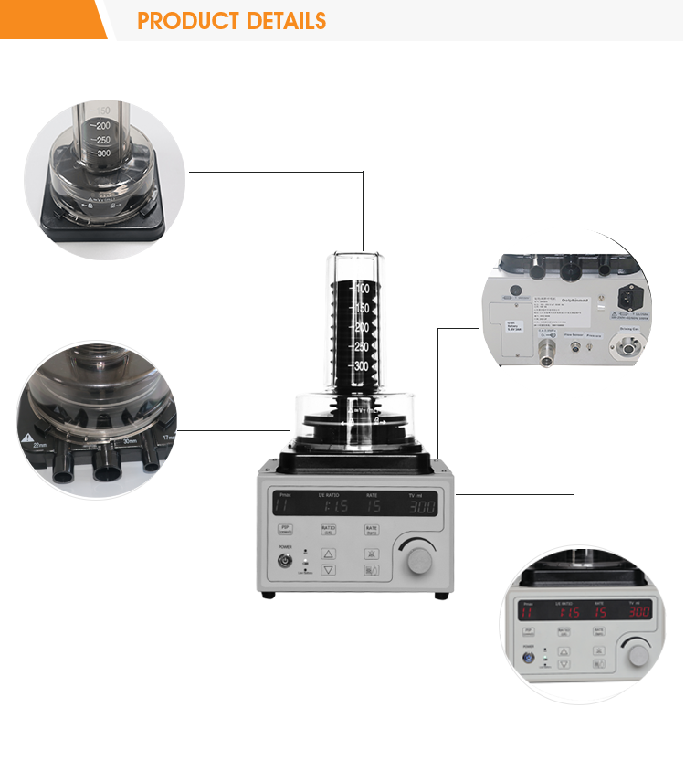 anesthesia ventilator DAV60V