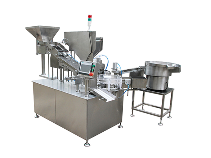 Straight-Bottle Tablet Filling Machine