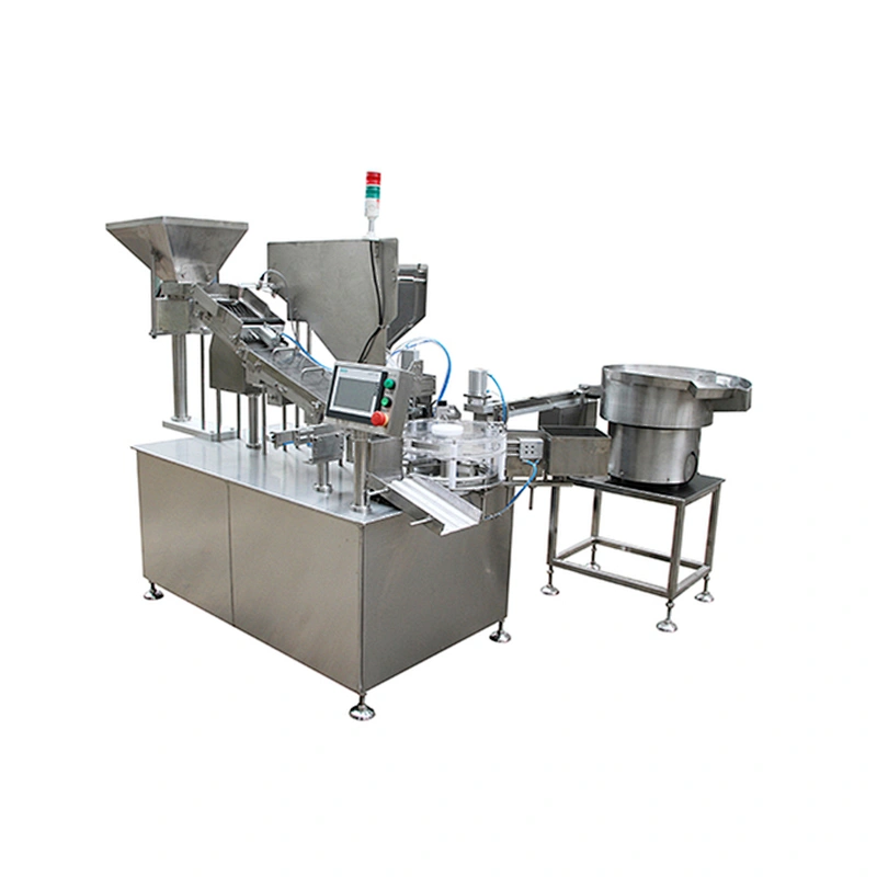 Straight-Bottle Tablet Filling Machine