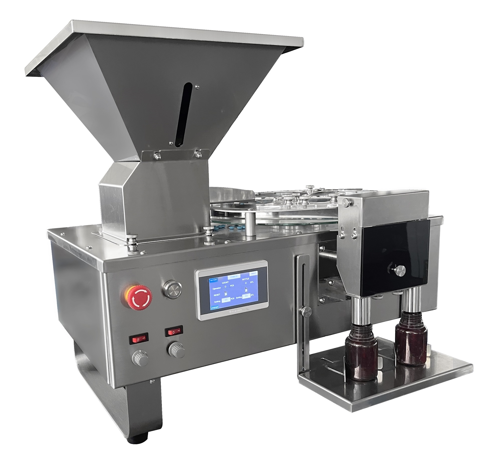 Tablet type counting machine