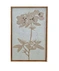 wood framed cotton paper wall art